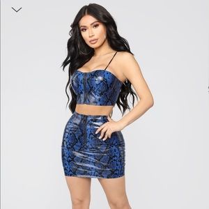 See Me Coming Skirt Set